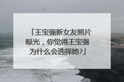 王宝强新女友照片曝光,你觉得王宝强为什么会选择她?