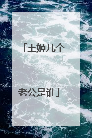 王姬几个老公是谁