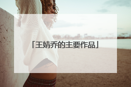 王婧乔的主要作品