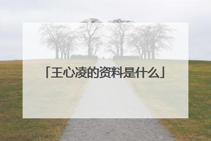 王心凌的资料是什么