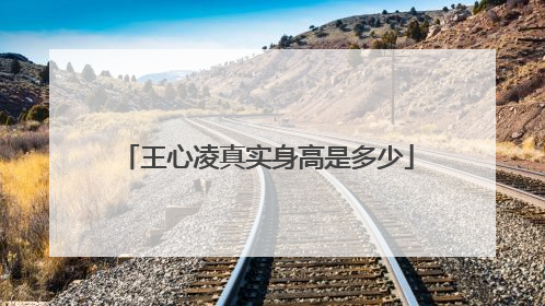 王心凌真实身高是多少