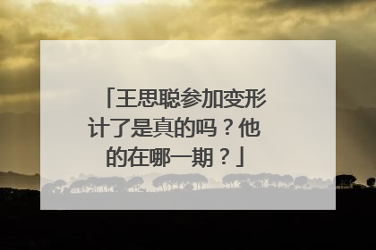 王思聪参加变形计了是真的吗？他的在哪一期？