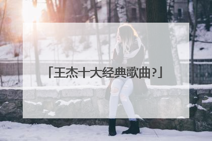 王杰十大经典歌曲?