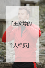 王文婷的个人经历