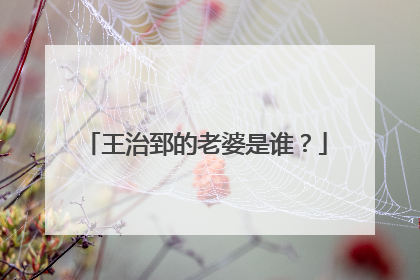 王治郅的老婆是谁？