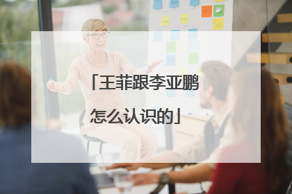 王菲跟李亚鹏怎么认识的