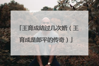 王育成结过几次婚（王育成是郎平的传奇）