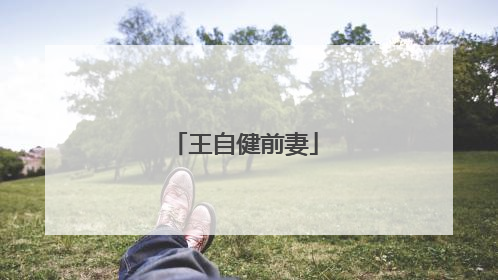 王自健前妻