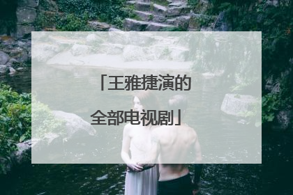 王雅捷演的全部电视剧