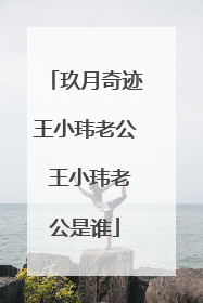 玖月奇迹王小玮老公 王小玮老公是谁