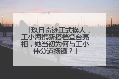 玖月奇迹正式换人,王小海携新搭档登台亮相,她当初为何与王小伟分道扬镳?