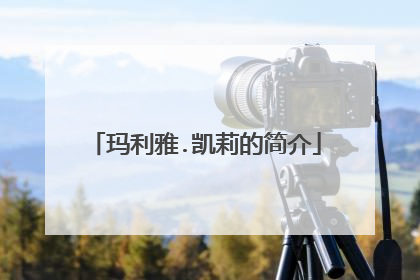 玛利雅.凯莉的简介