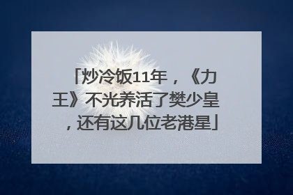 炒冷饭11年，《力王》不光养活了樊少皇，还有这几位老港星