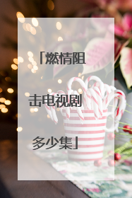 燃情阻击电视剧多少集