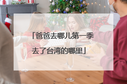 爸爸去哪儿第一季去了台湾的哪里