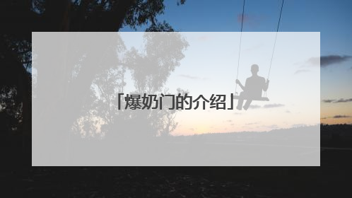 爆奶门的介绍