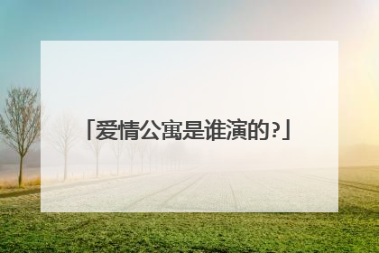 爱情公寓是谁演的?