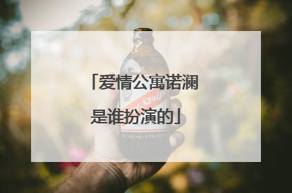 爱情公寓诺澜是谁扮演的