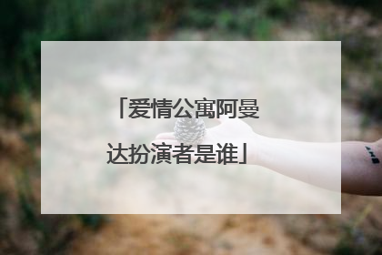 爱情公寓阿曼达扮演者是谁