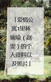 爱情公寓1里林琬瑜（赵雯）的个人资料以及照片