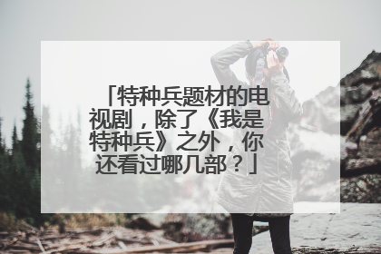 特种兵题材的电视剧，除了《我是特种兵》之外，你还看过哪几部？