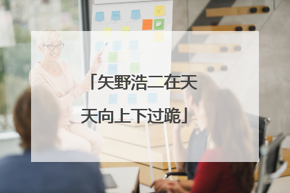 矢野浩二在天天向上下过跪