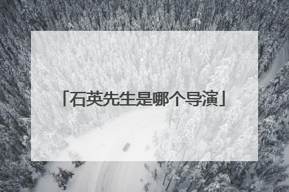 石英先生是哪个导演