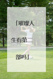 璀璨人生有第二部吗