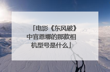 电影《东风破》中官恩娜的那款相机型号是什么
