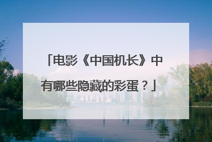 电影《中国机长》中有哪些隐藏的彩蛋?