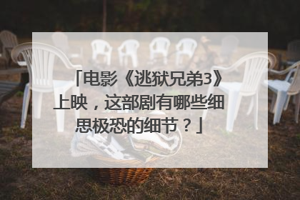 电影《逃狱兄弟3》上映,这部剧有哪些细思极恐的细节?