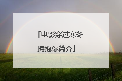 电影穿过寒冬拥抱你简介