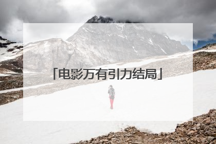 电影万有引力结局