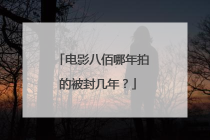 电影八佰哪年拍的被封几年?