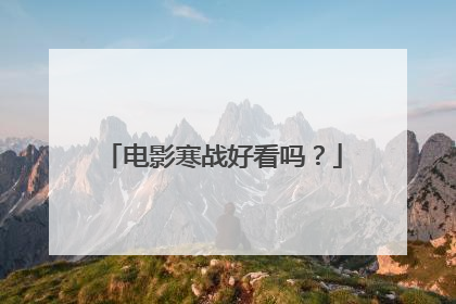 电影寒战好看吗？