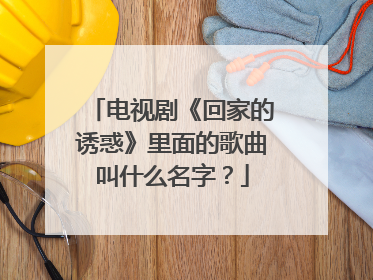 电视剧《回家的诱惑》里面的歌曲叫什么名字？