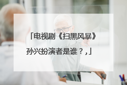 电视剧《扫黑风暴》孙兴扮演者是谁?,