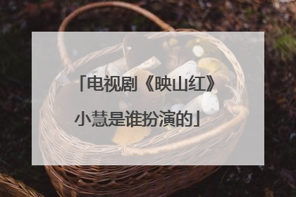 电视剧《映山红》小慧是谁扮演的