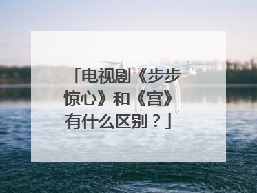 电视剧《步步惊心》和《宫》有什么区别?
