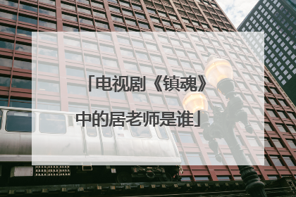 电视剧《镇魂》中的居老师是谁