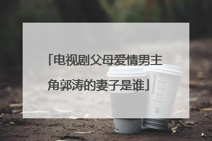 电视剧父母爱情男主角郭涛的妻子是谁