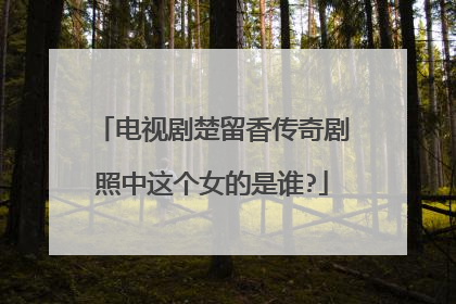 电视剧楚留香传奇剧照中这个女的是谁?