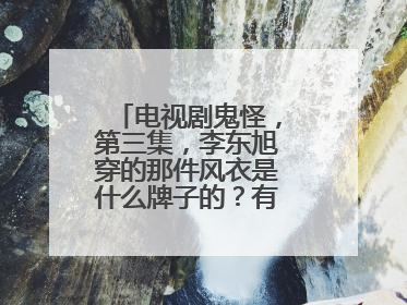 电视剧鬼怪，第三集，李东旭穿的那件风衣是什么牌子的？有没有全身图？