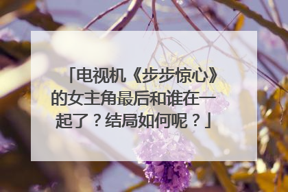 电视机《步步惊心》的女主角最后和谁在一起了?结局如何呢?