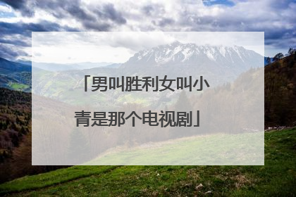 男叫胜利女叫小青是那个电视剧