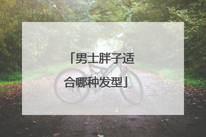 男士胖子适合哪种发型