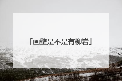 画壁是不是有柳岩