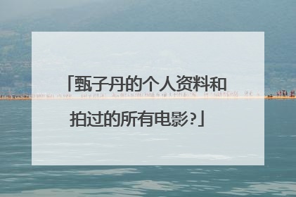 甄子丹的个人资料和拍过的所有电影?