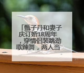 甄子丹和妻子庆订婚18周年,穿情侣装跳劲歌辣舞,两人当初是怎么认识的?