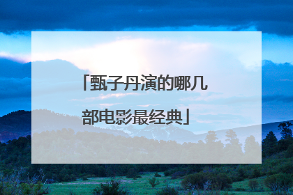 甄子丹演的哪几部电影最经典
